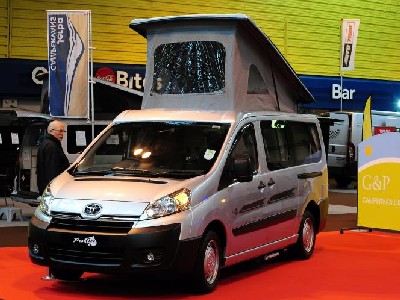 Toyota campervan takes on VW California